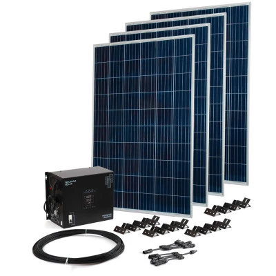 Комплект Teplocom Solar-1500 + Солнечная панель 250Вт х 4
