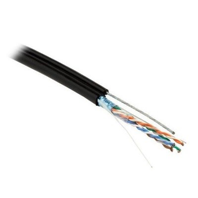 FUTP4-C5E-S24-2SW-OUT-PE-BK-500